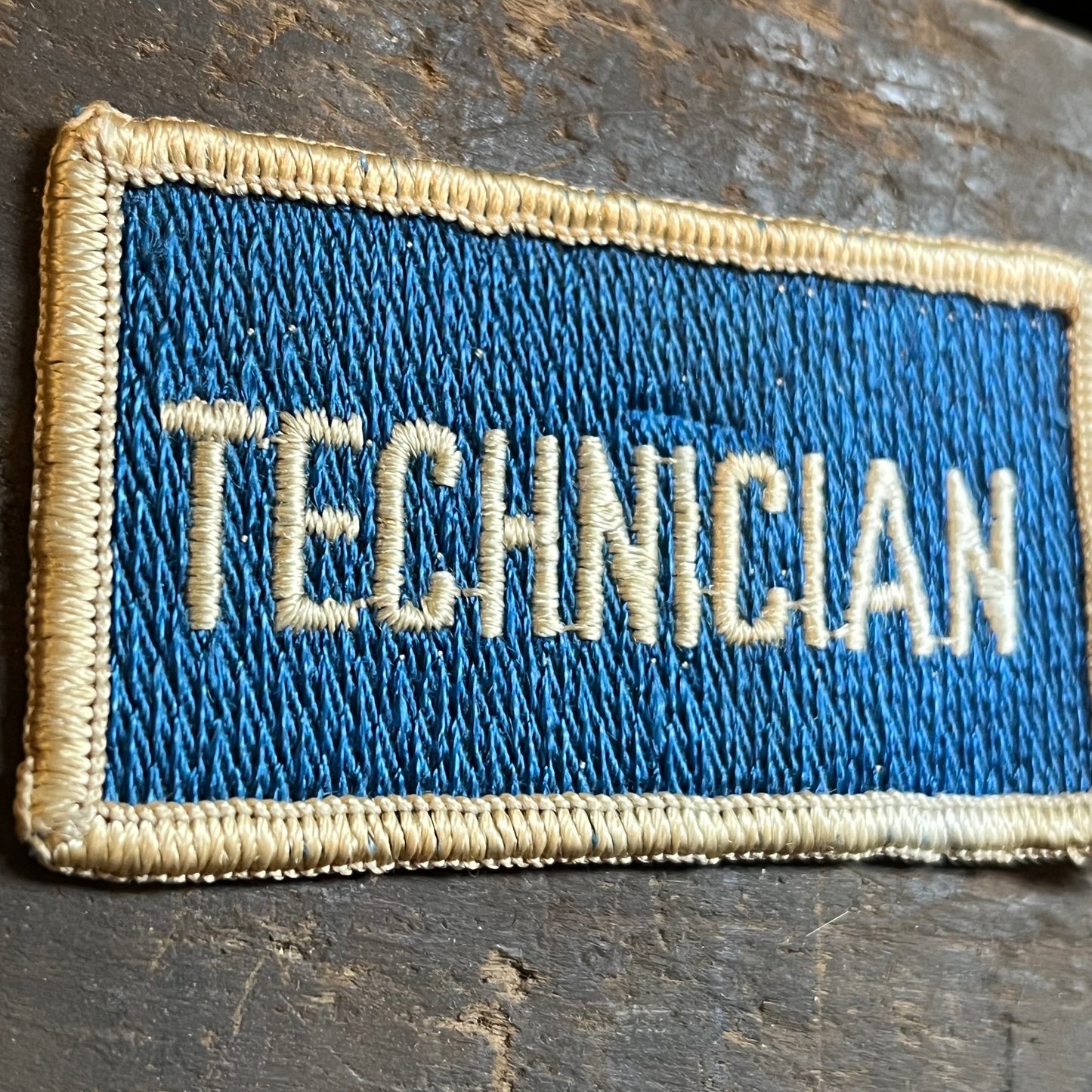 【USA vintage】ワッペン TECHNICIAN テクニシャン