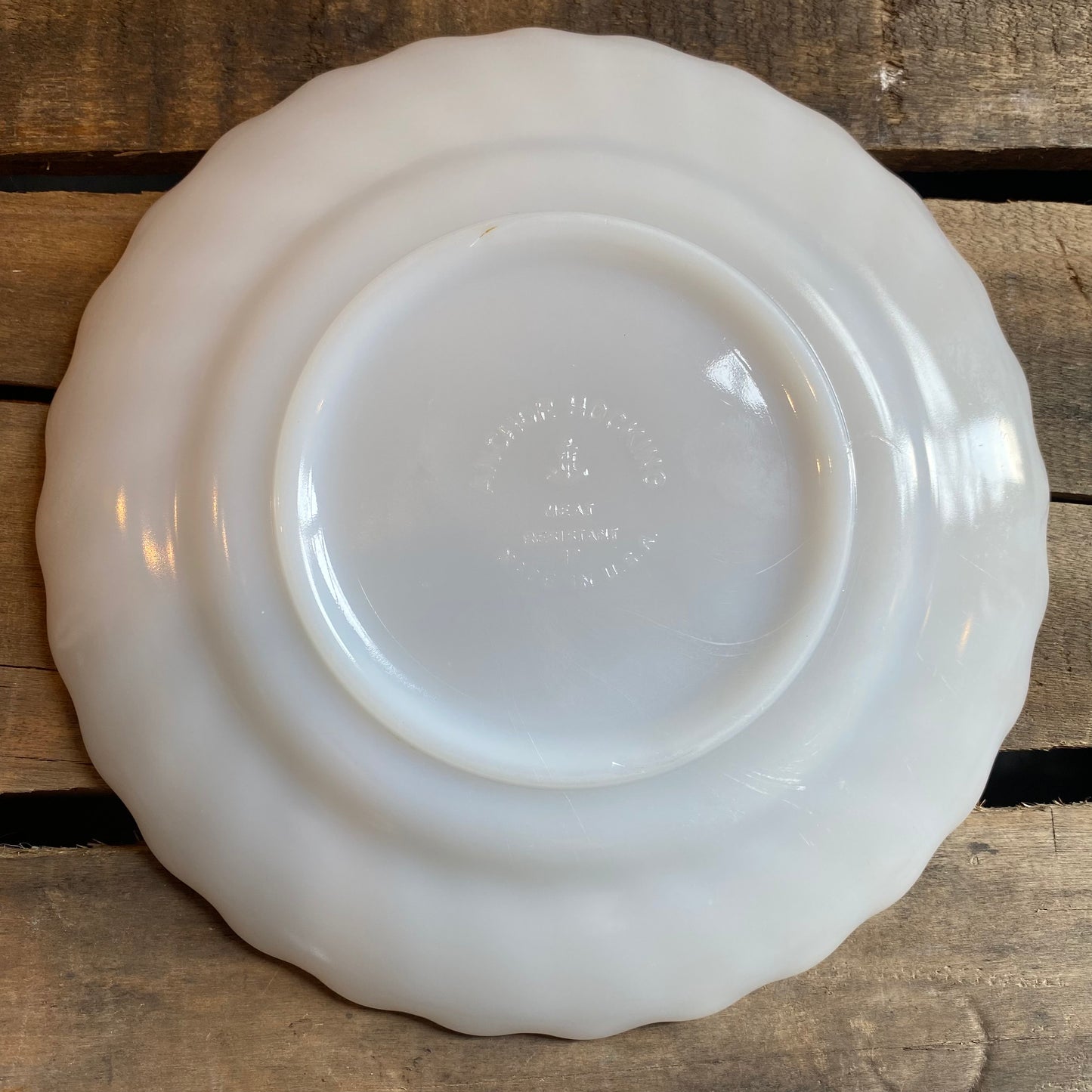 【1960s USA vintage】 FIRE KING ゴールドリム プレート ②