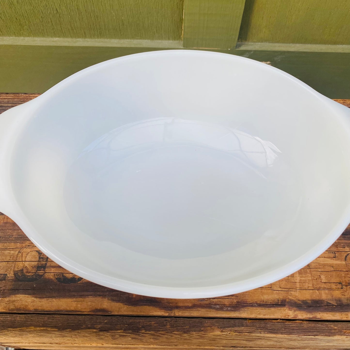 【USA vintage】FIRE KING オーバル キャセロール