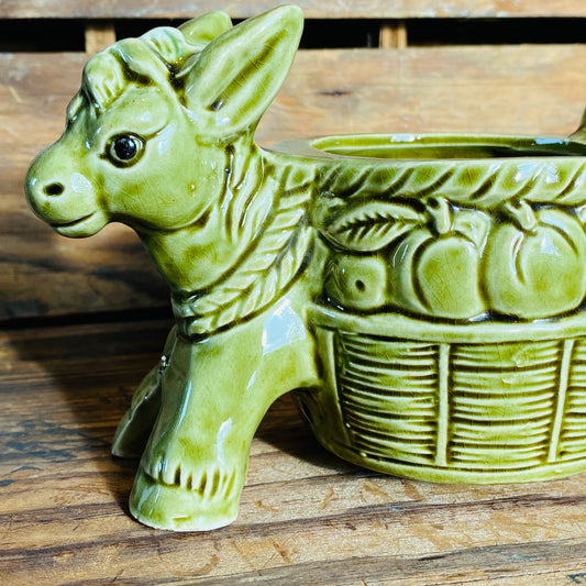 【JPN vintage】ロバ 小物入れ 鉢