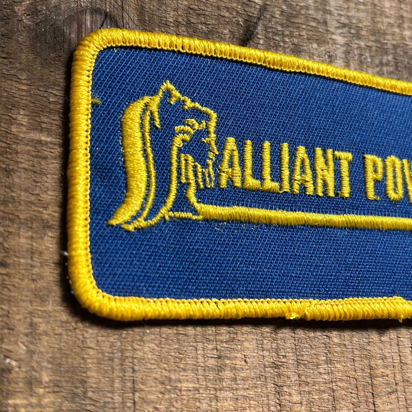 【USA vintage】ALLIANT POWDER ワッペン