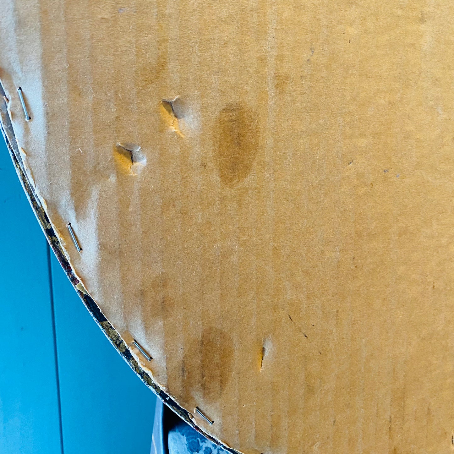 【USA vintage】刺繍 ウォールデコ 花