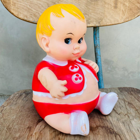 【1960s USA vintage】赤ちゃん ソフビ 人形