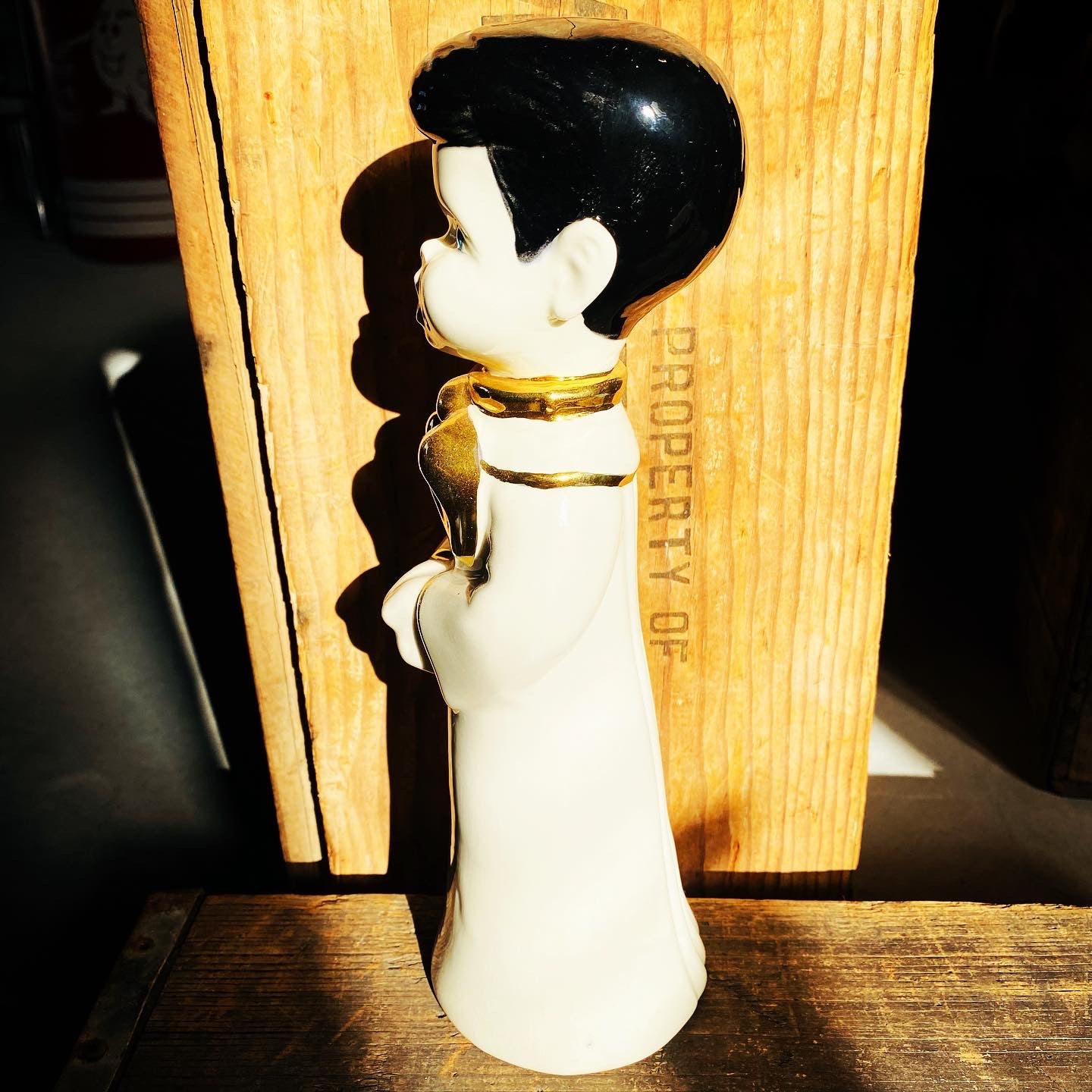 【vintage】聖歌隊 クリスマス 陶器 置物