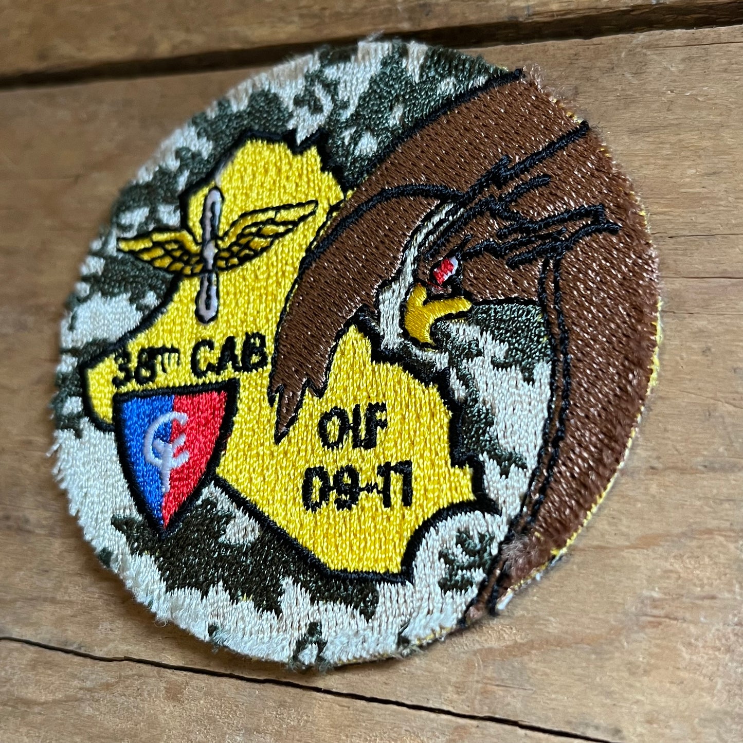 【USA vintage】Task Force 38 OIF 09-11 ワッペン