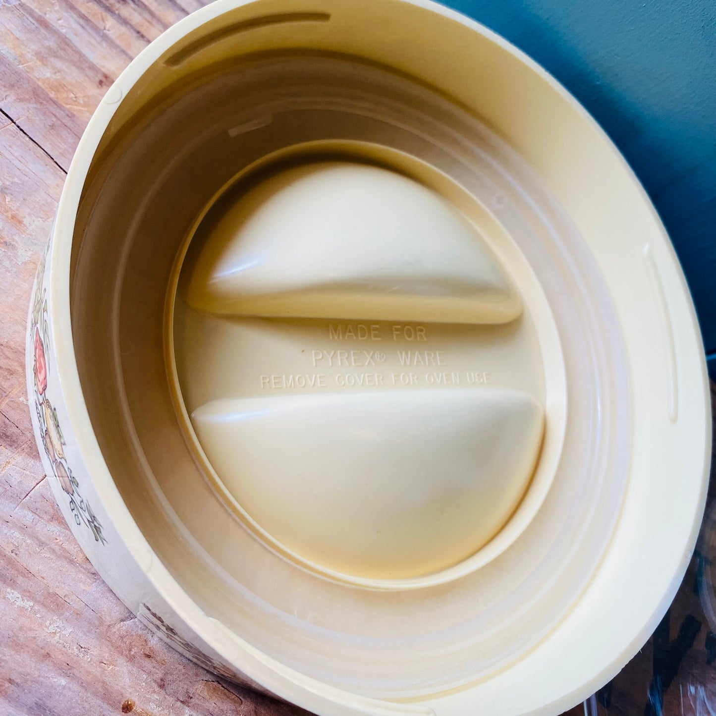 【USA vintage】PYREX ガラスキャニスター 野菜柄