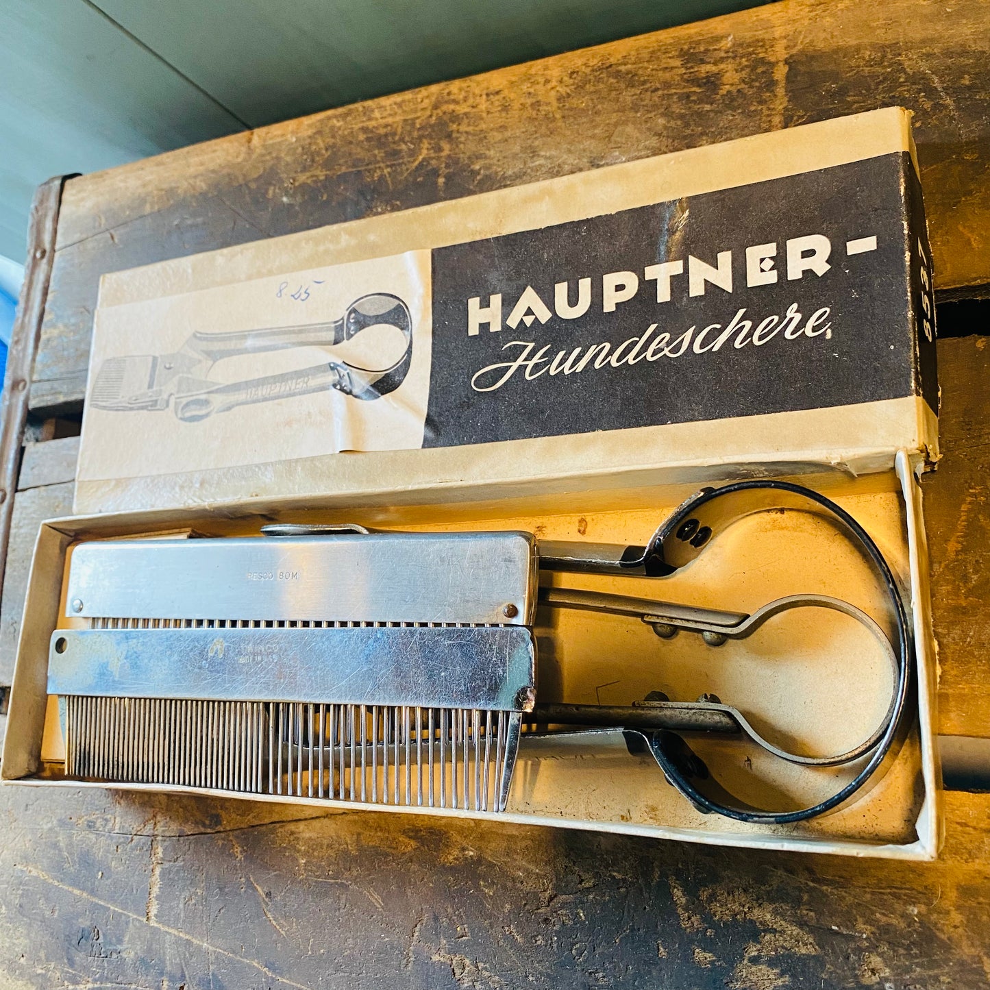 【1960s vintage】HAUPTNER- 犬用 はさみセット