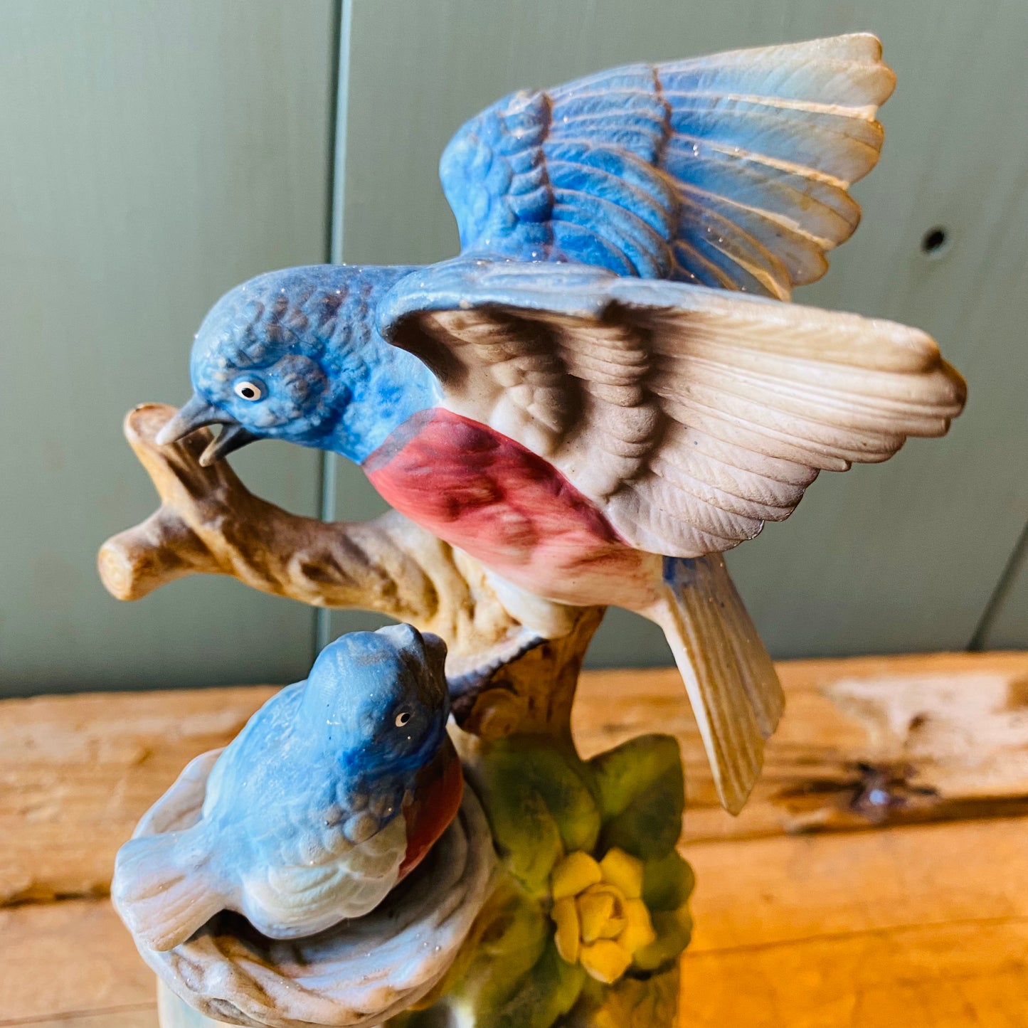【JPN vintage】shafford Japan 鳥 オルゴール
