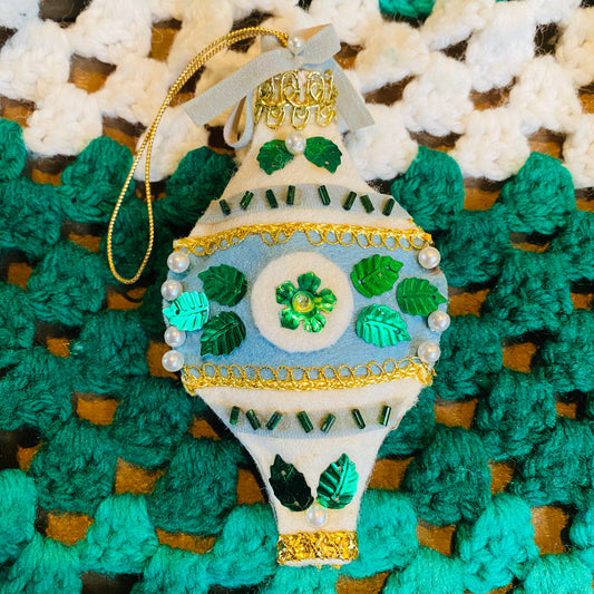 【vintage】フェルトのクリスマスオーナメント⑤