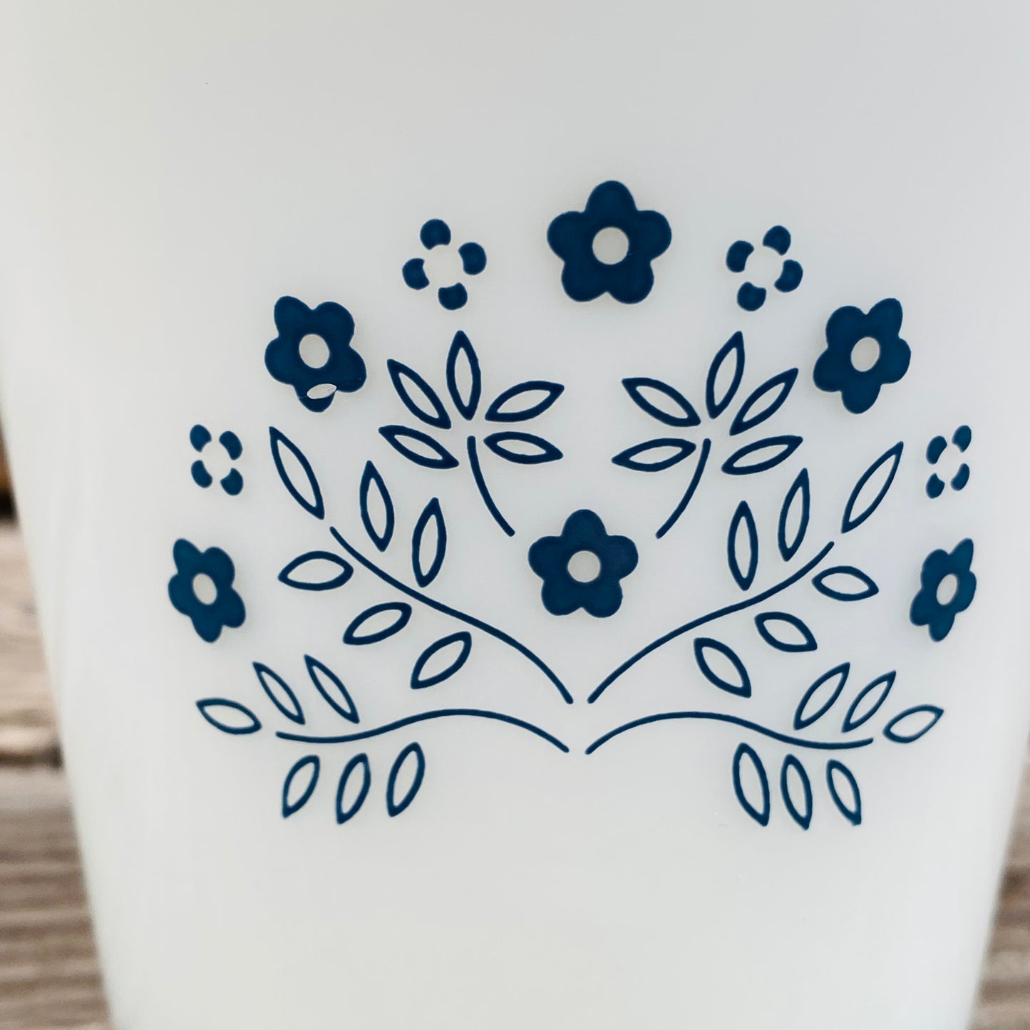 【1960s-1970s USA vintage】OLD PYREX タイニーフラワー マグカップ