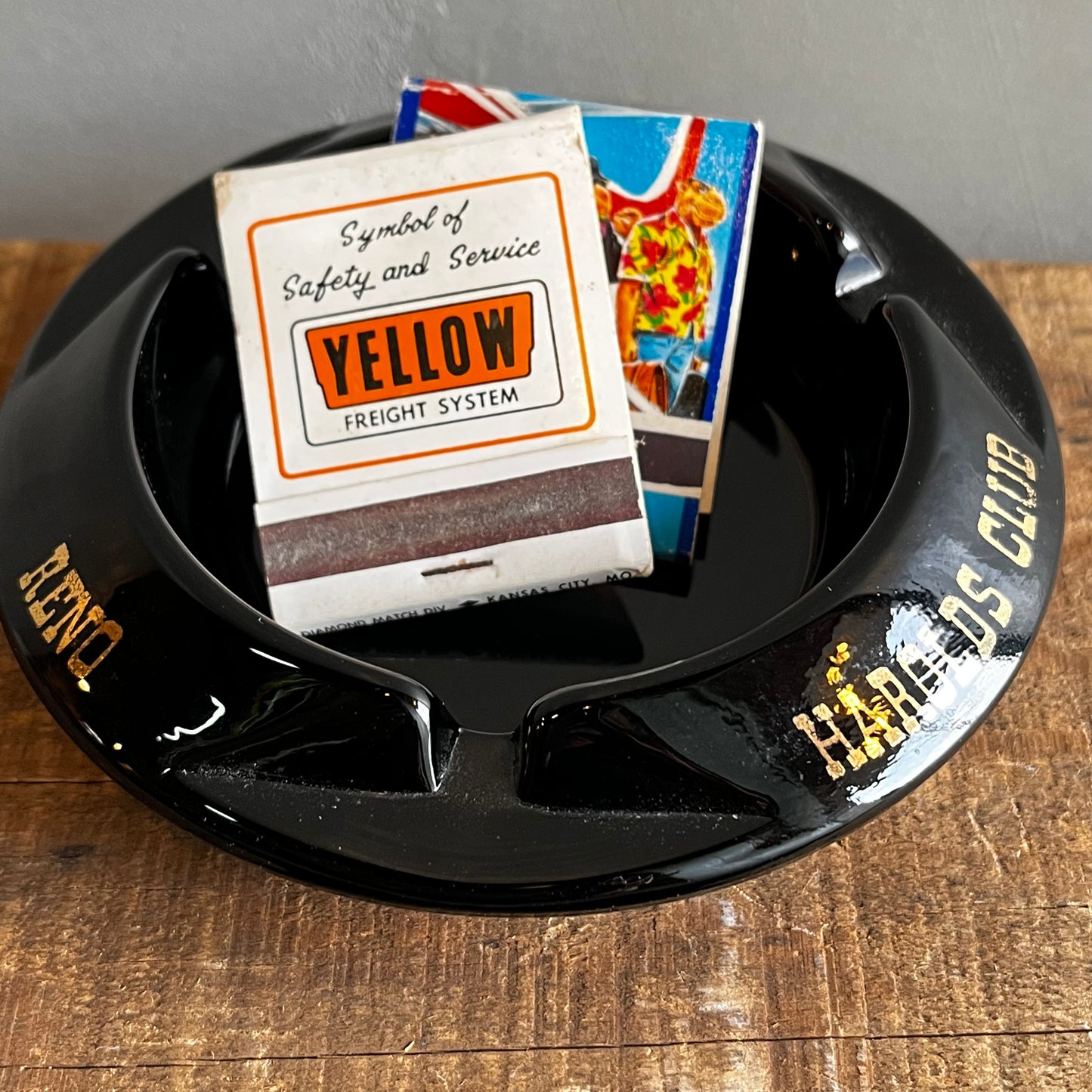 【USA vintage】灰皿 HAROLDS CLUB