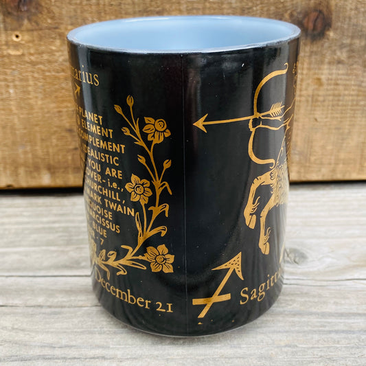 【1960s- USA vintage】FEDERAL フェデラル 星座マグ 射手座