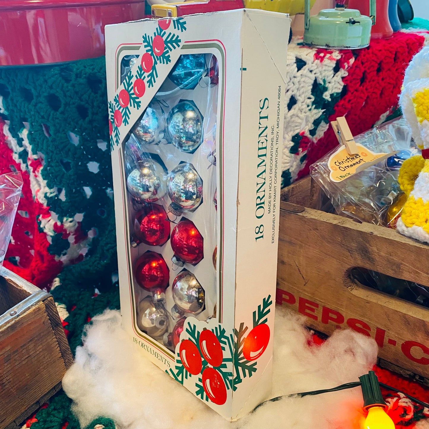 【USA vintage】オーナメントセット 箱入り②