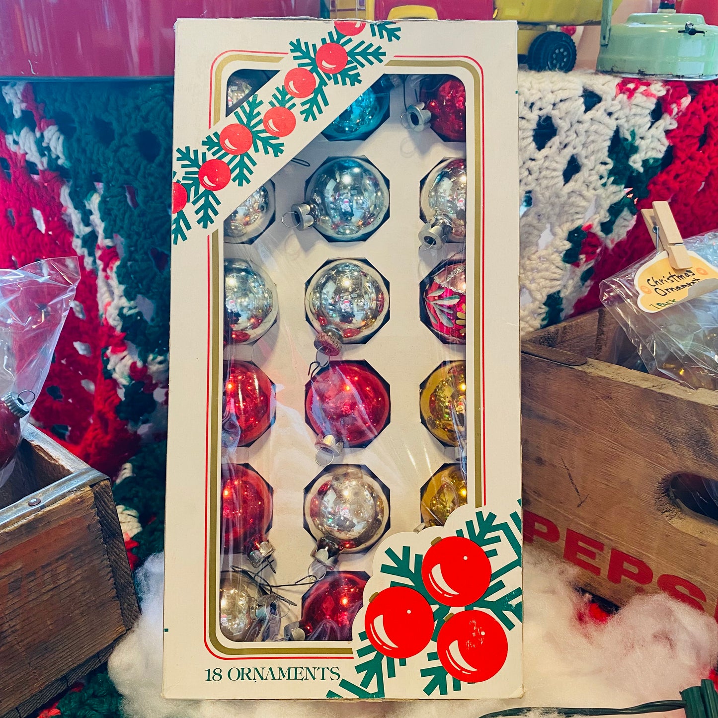 【USA vintage】オーナメントセット 箱入り②