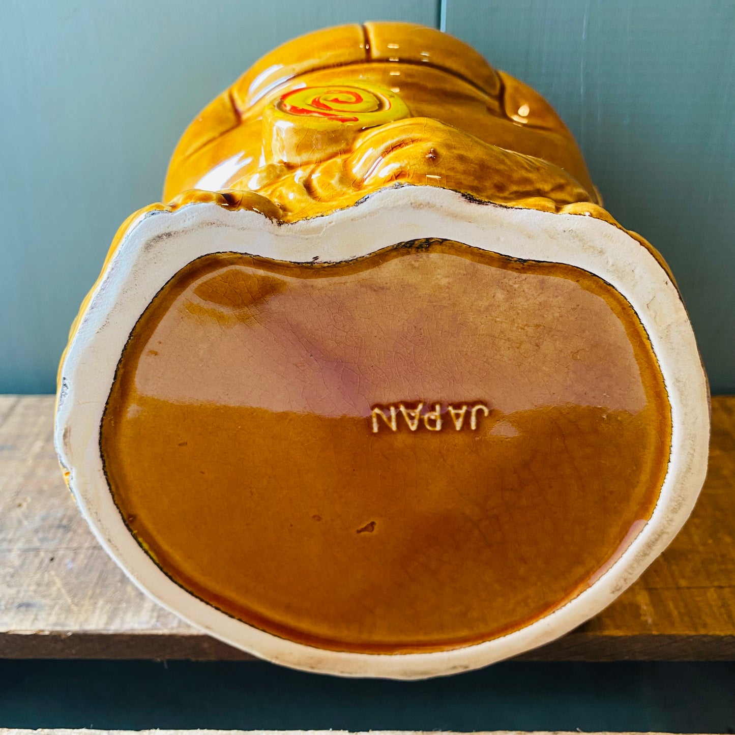 【1950s JPN vintage】cookie jar monkey