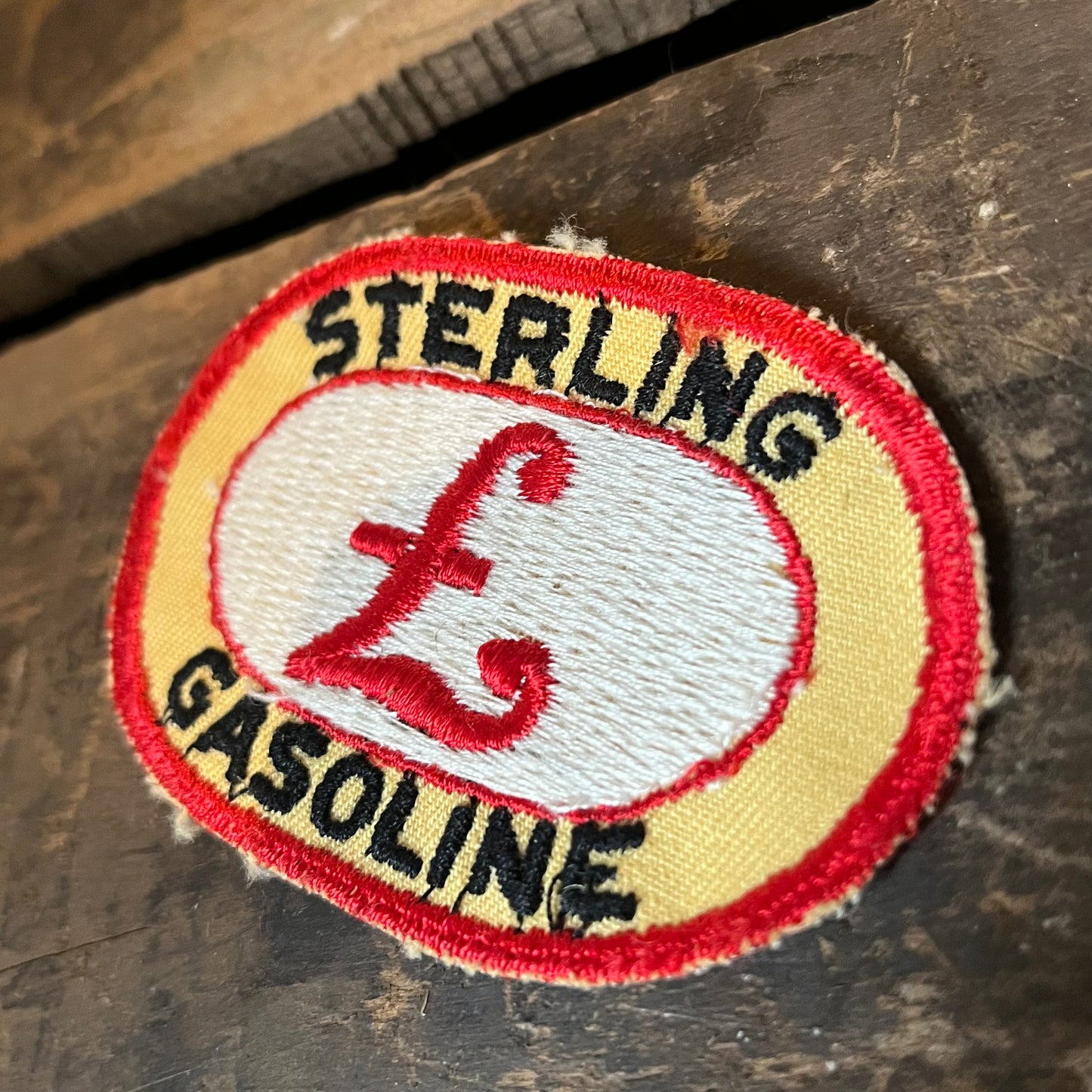 【USA vintage】ワッペン STERLING GASOLINE