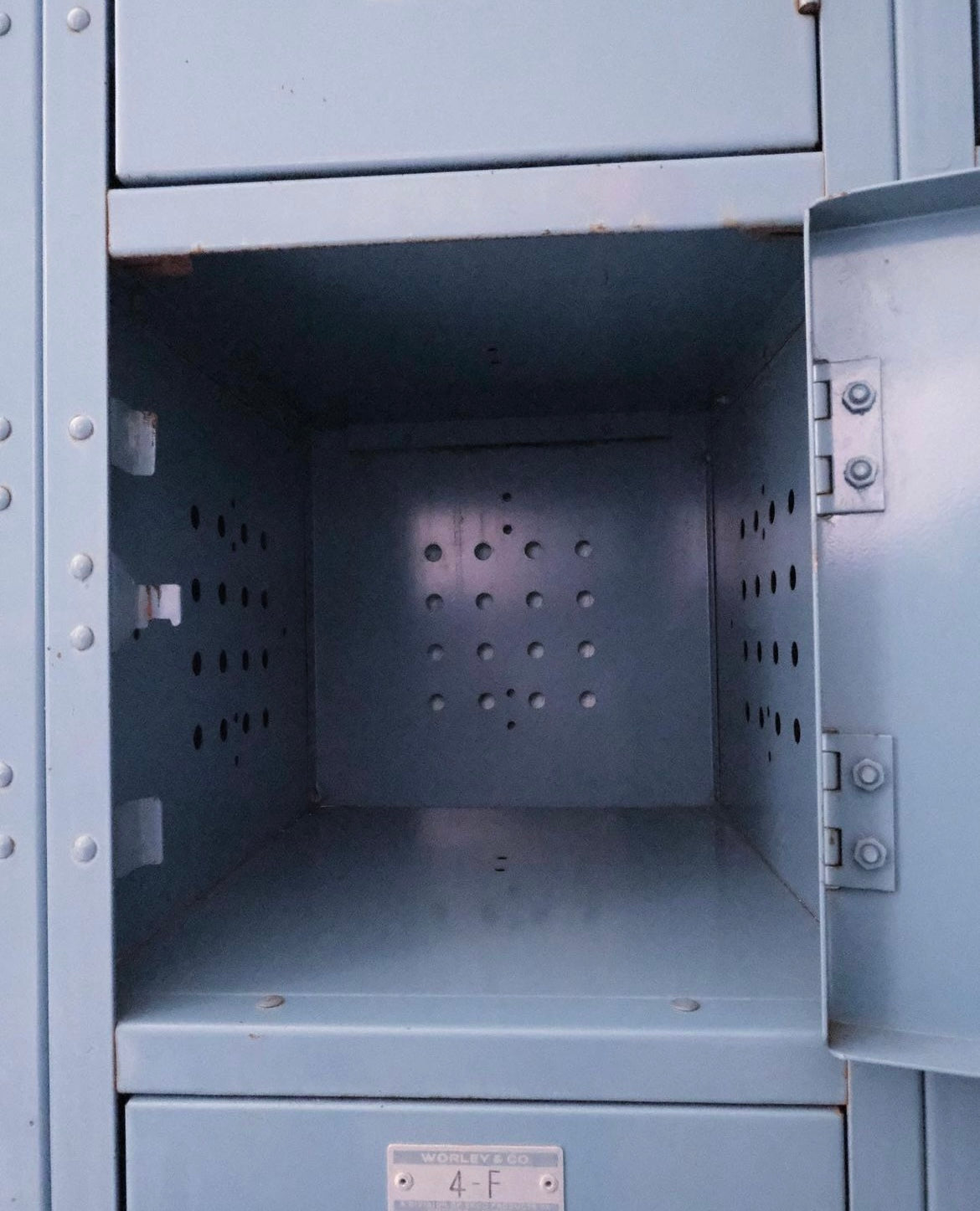 【USA vintage】ウォーリー メタル ロッカー WORLEY & CO metal locker