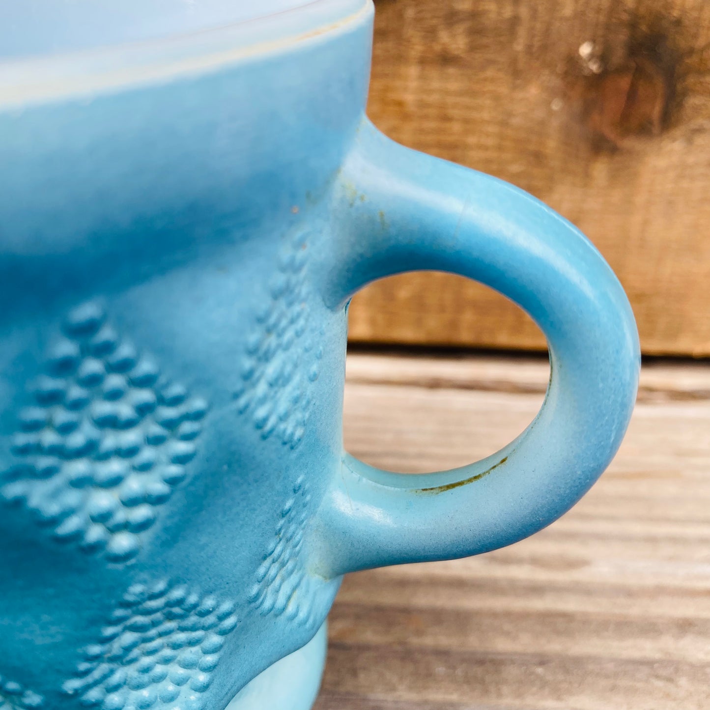 【1970s USA vintage】FIRE KING キンバリー ブルー