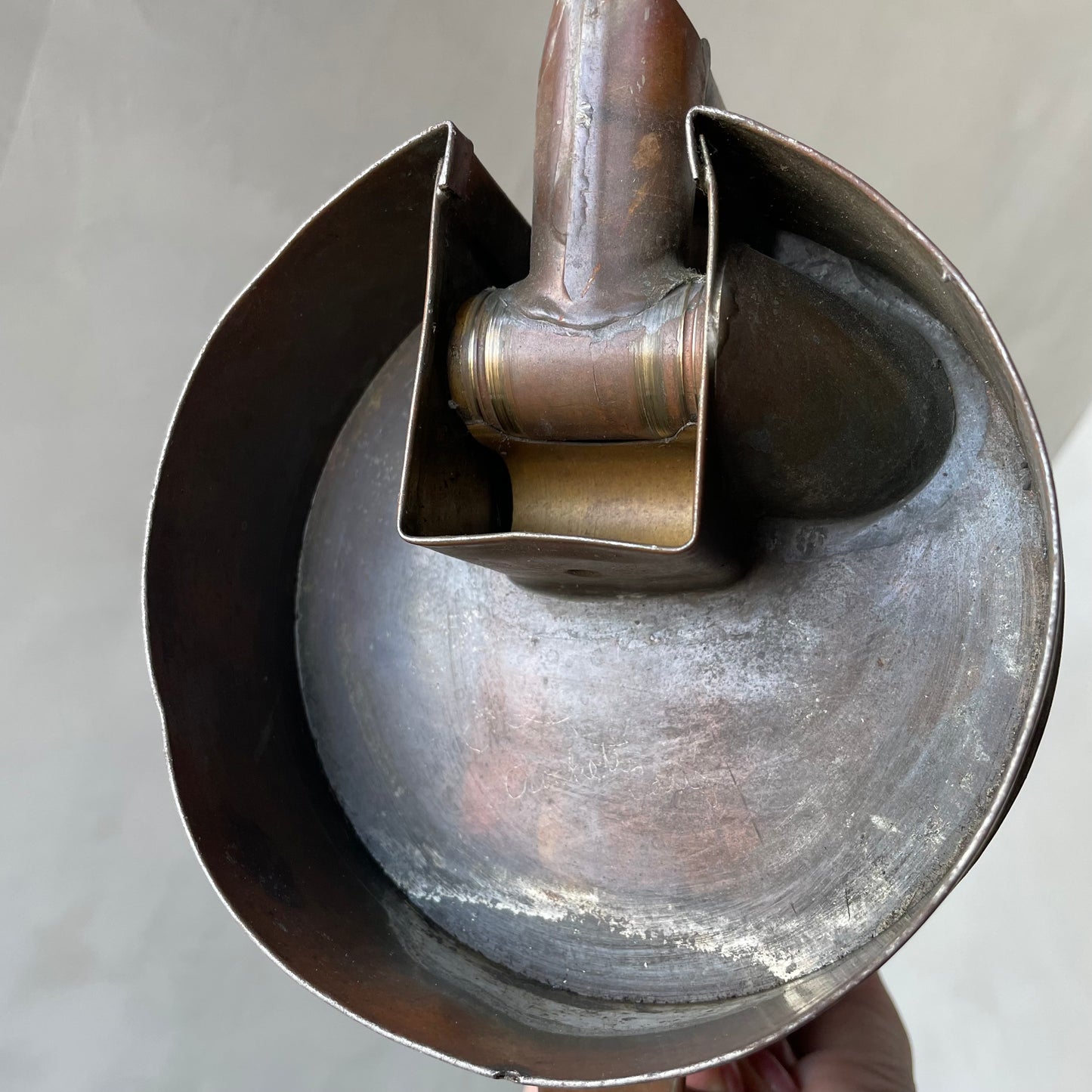 【USA vintage】SWINGSPOUT 銅仕上げ オイル缶 ハーフガロン