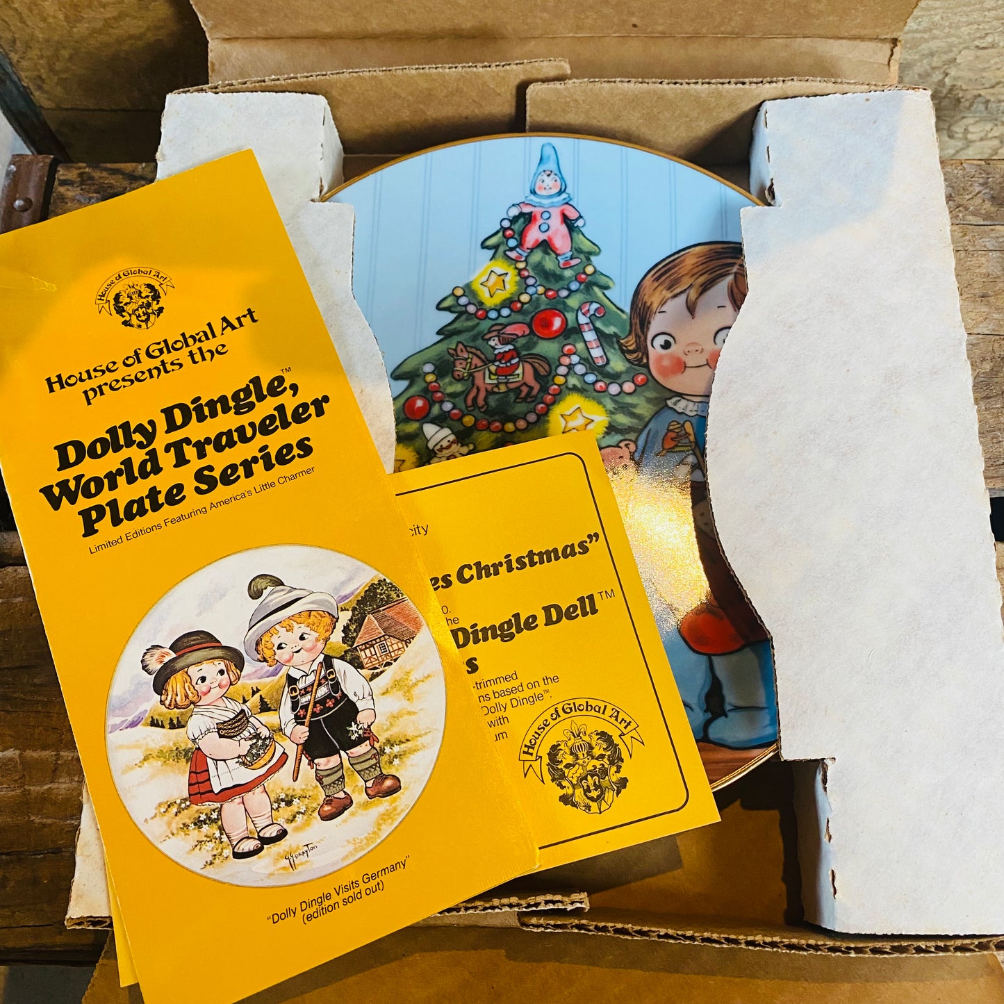 【1983 USA vintage】デッドストック クリスマスプレート