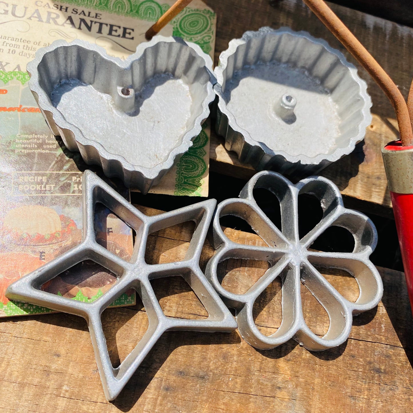 【USA vintage】NORDIC WARE ロゼットアイロン クッキー型