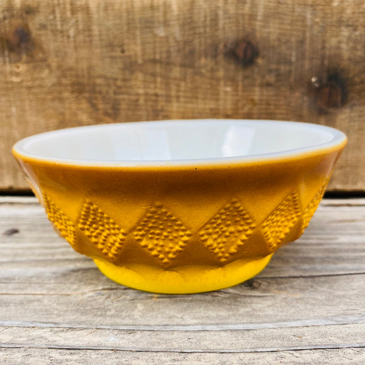 【1960s USA vintage】FIRE KING キンバリー ボウル イエロー