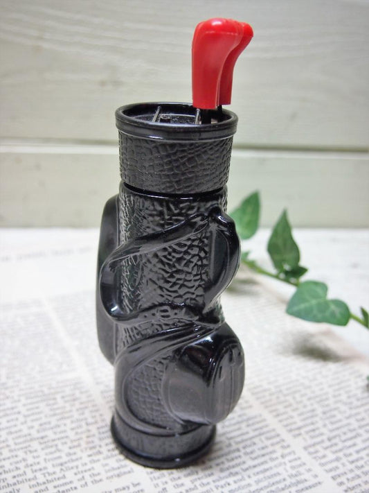 【1960s-1970s USA vintage】“AVON” ガラスボトル ゴルフバッグ