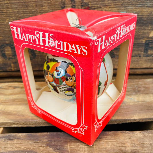 【1987 USA vintage】Disney クリスマス オーナメント