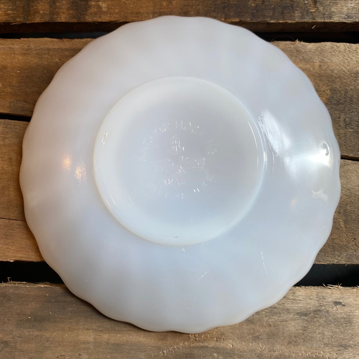 【1960s USA vintage】 FIRE KING ゴールドリム プレート④