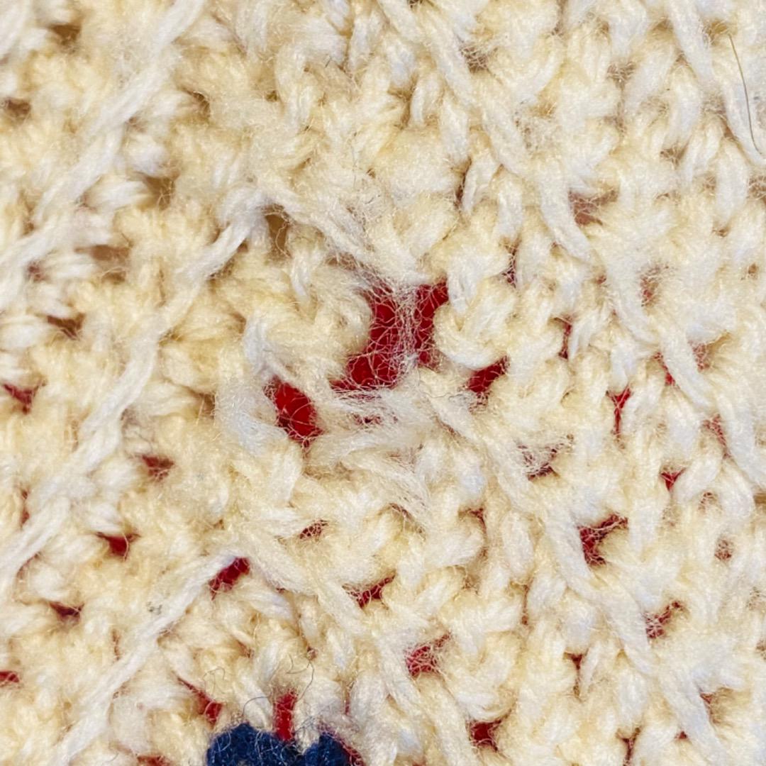 【1970s USA vintage】グラニーブランケット マルチカバー