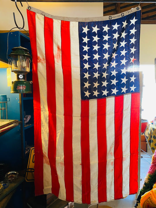 【1912-1959 USA vintage】48スター USAフラッグ 旗