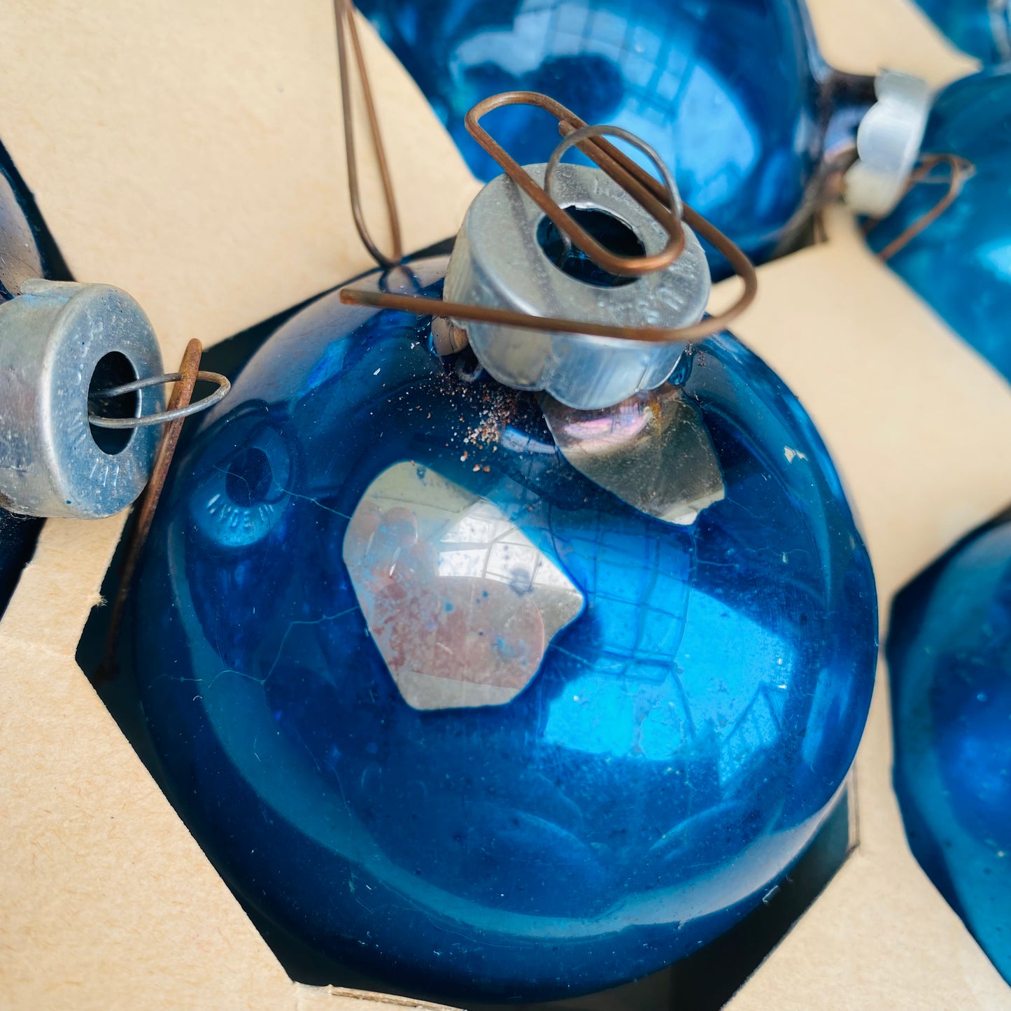 【USA vintage】オーナメントセット 箱入り ①