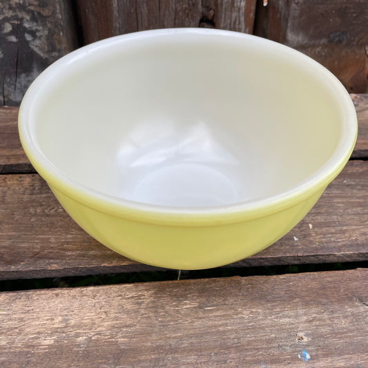【50’s USA vintage】Fire King ミキシングボウル レモンイエロー