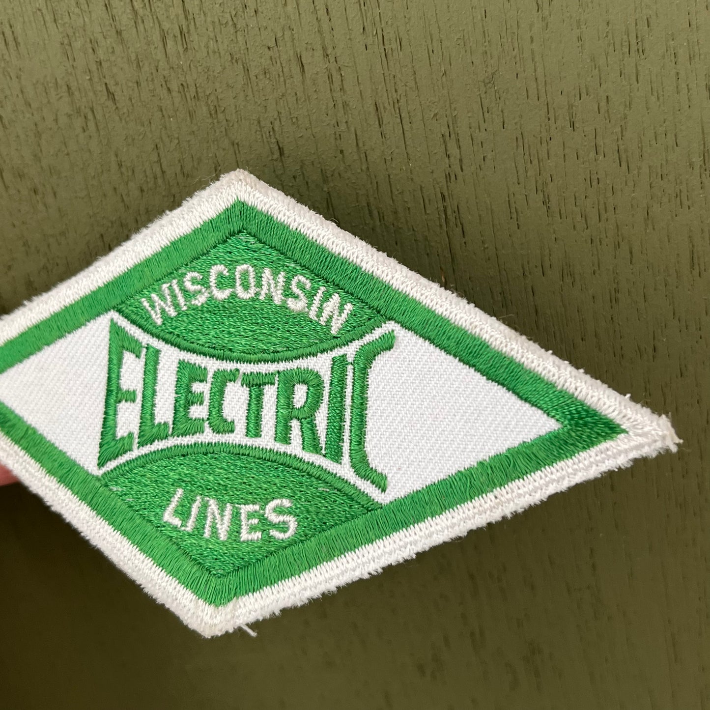 【USA vintage】WISCONSIN ELECTRIC LINES ワッペン