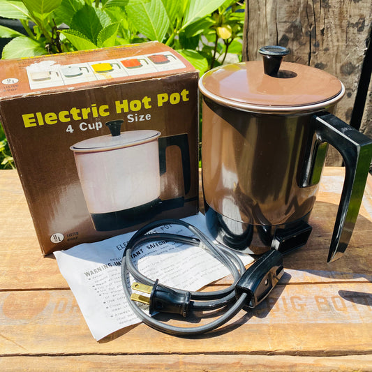 【1970s vintage】Electric Hot Pot 湯沸かしポット
