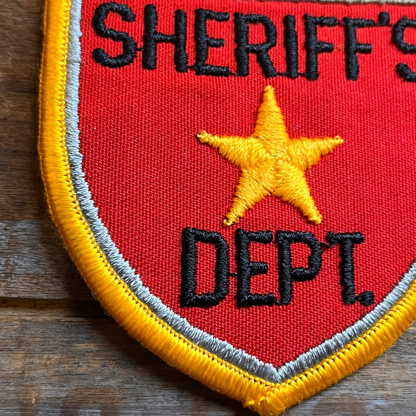 【USA vintage】ワッペン SHERIFF’S DEPT