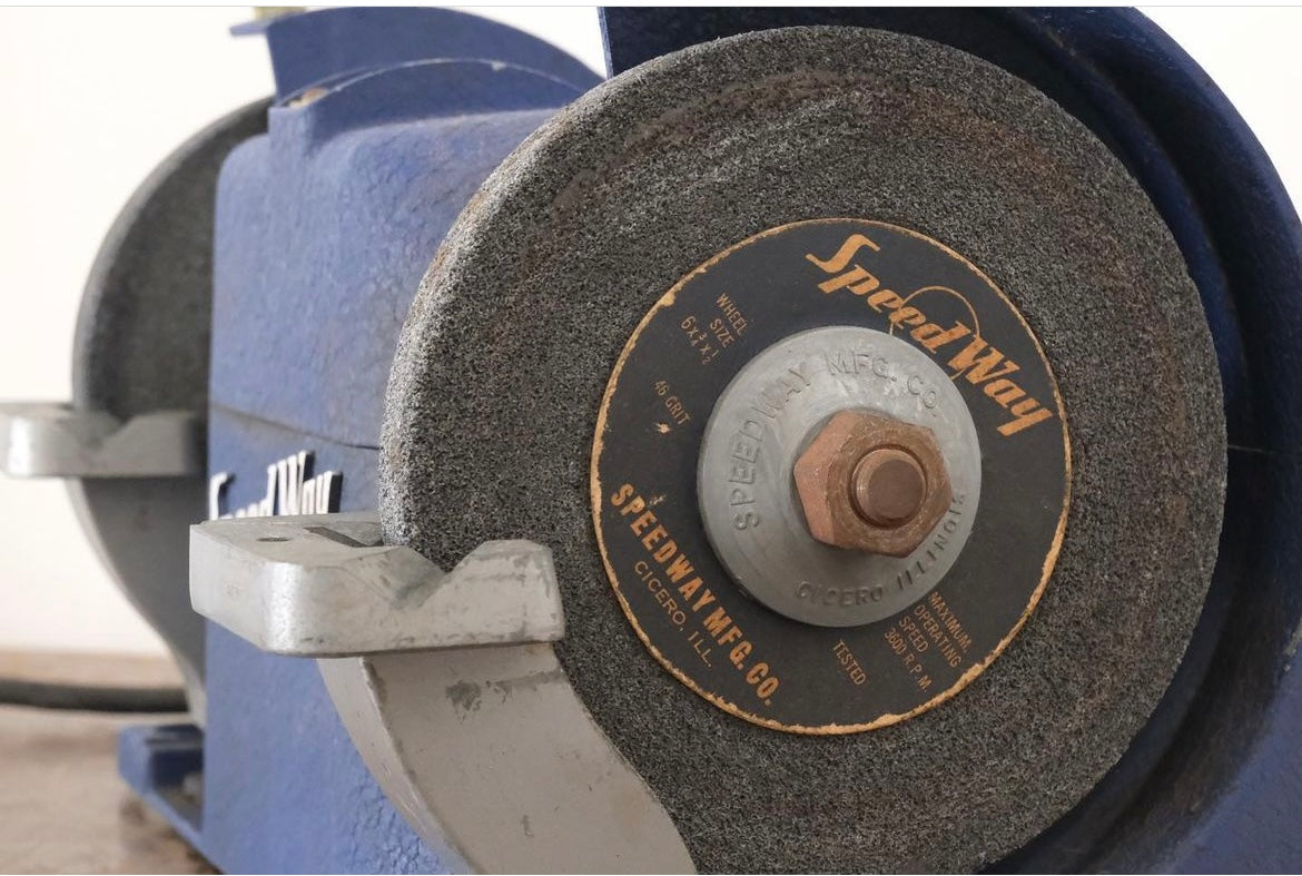 【USA】Speed Way グラインダー manufacturing / electric bench grinder