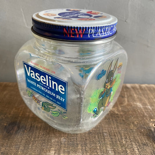【USA vintage】1967’s Vaseline プラスチックジャー