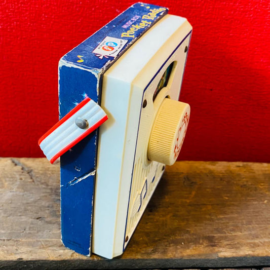 【1964 USA vintage】フィッシャープライス ラジオ型オルゴール