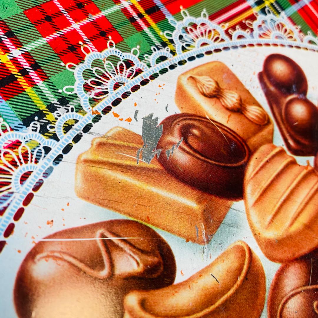 【1940s-1950s vintage】 ダンカンチョコレート TIN 缶