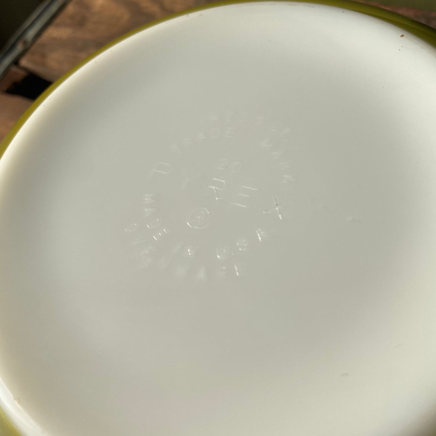 【USA vintage】オールドパイレックス クレイジーデイジー キャセロール