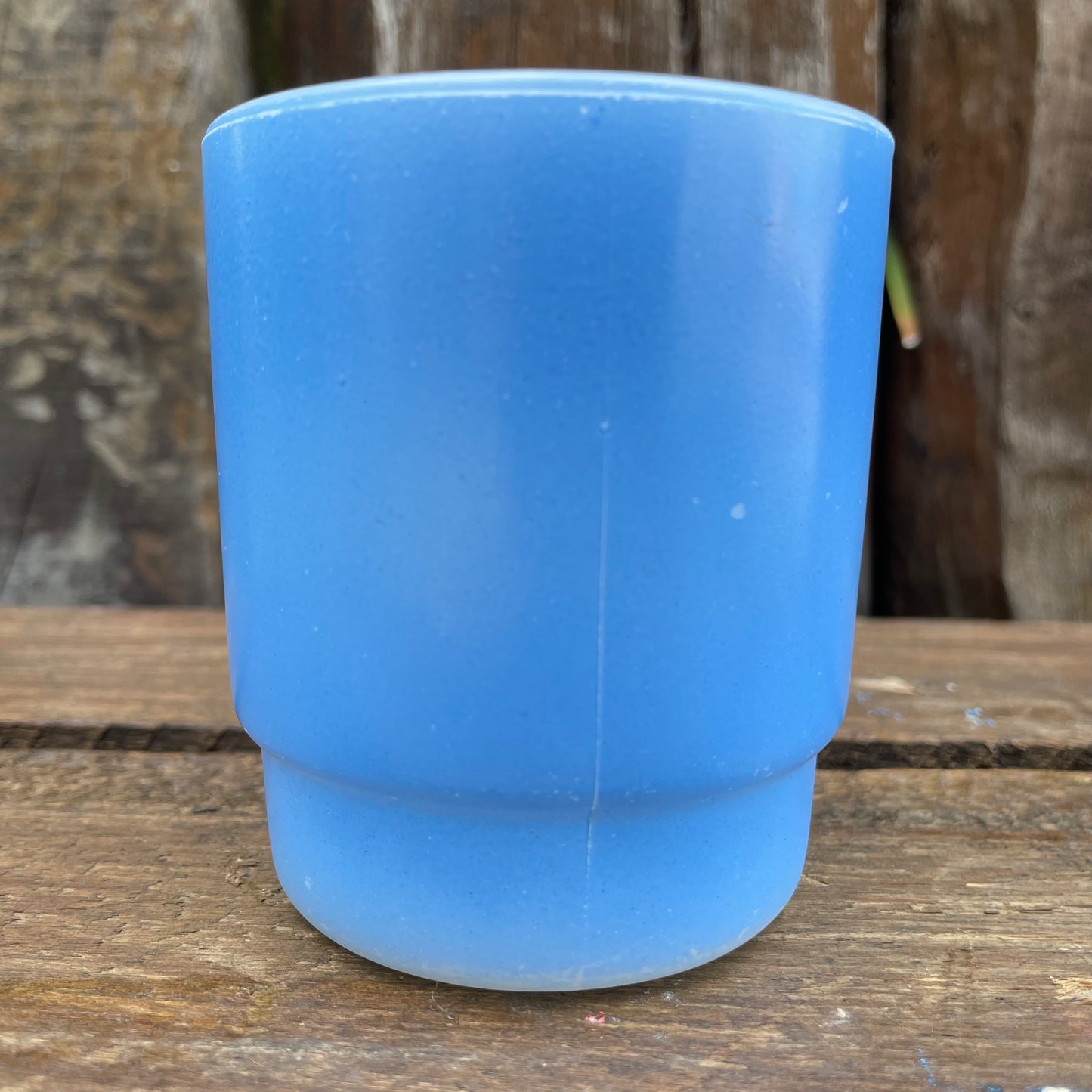 【60’s USA vintage】Fire King スタッキングマグカップ ブルー