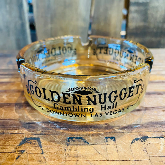 【1950s-1970s USA vintage】アドバタイジング 灰皿 GOLDEN NUGGET