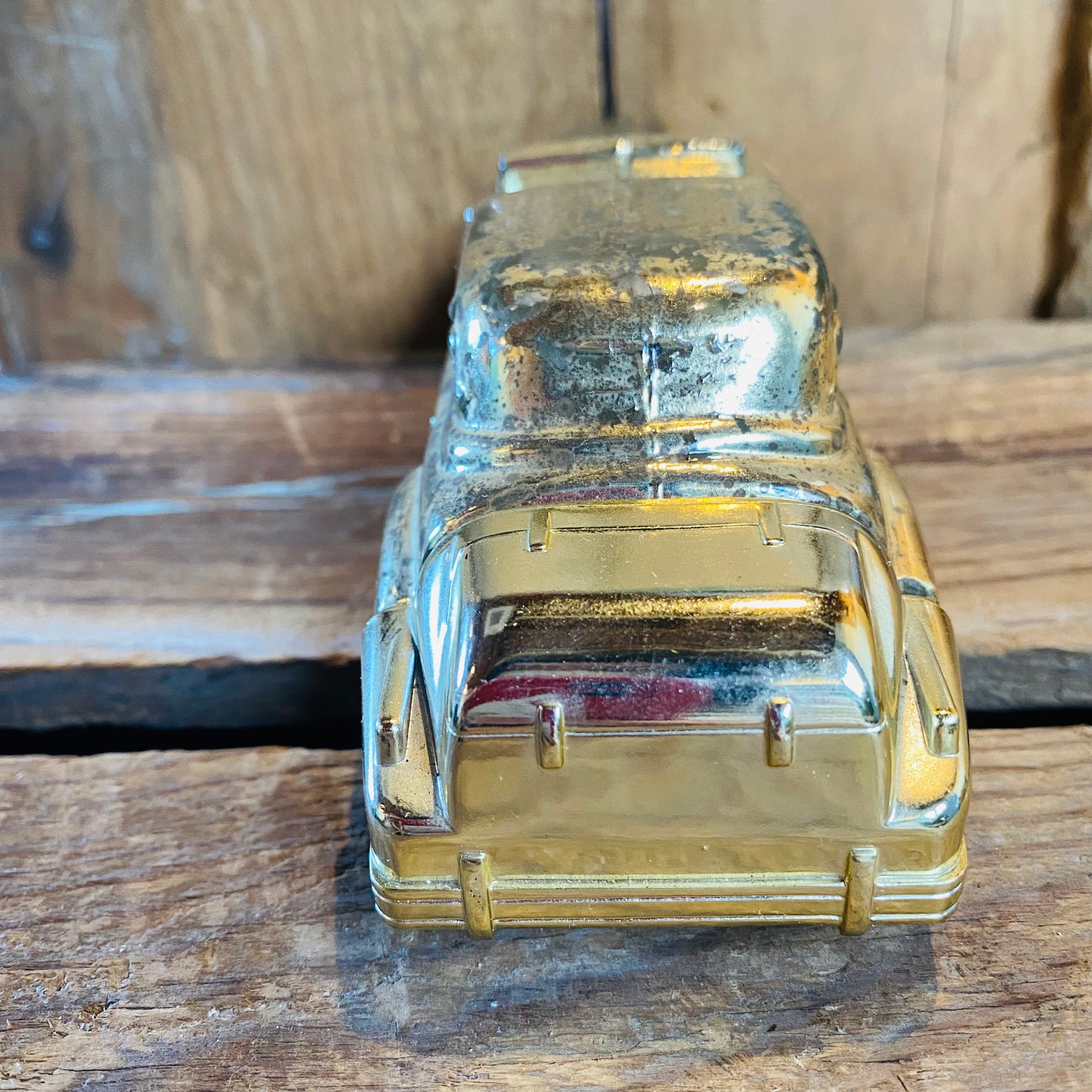 【1970s USA vintage】AVON gold cadillac 瓶