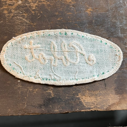 【USA vintage】ワッペン Abbot