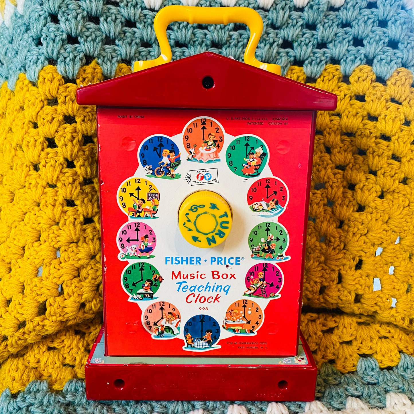 Fisher-Price Toys ミュージックボックス・ティーチングクロック