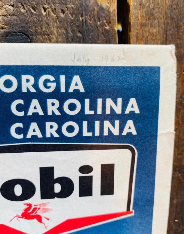 【1962 USA vintage】Mobil ロードマップ