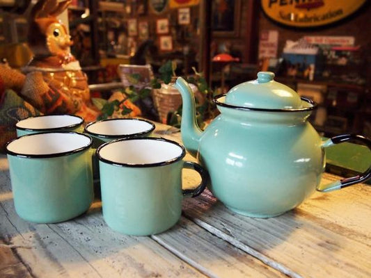 【 USA vintage】ポーランド ティーセット レトロ マグポット