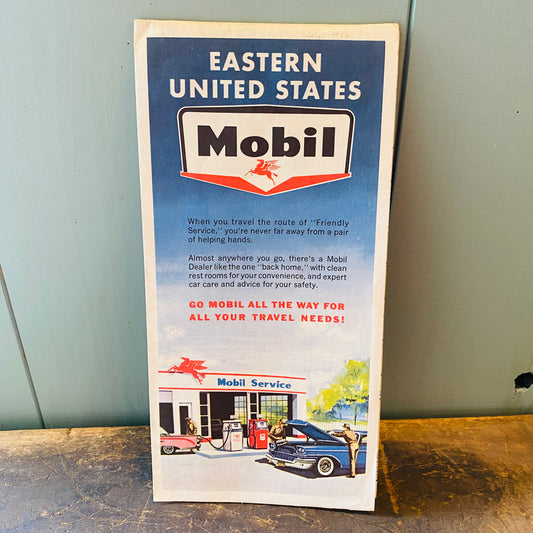 【1960s USA vintage】road map 地図 ロードマップ③