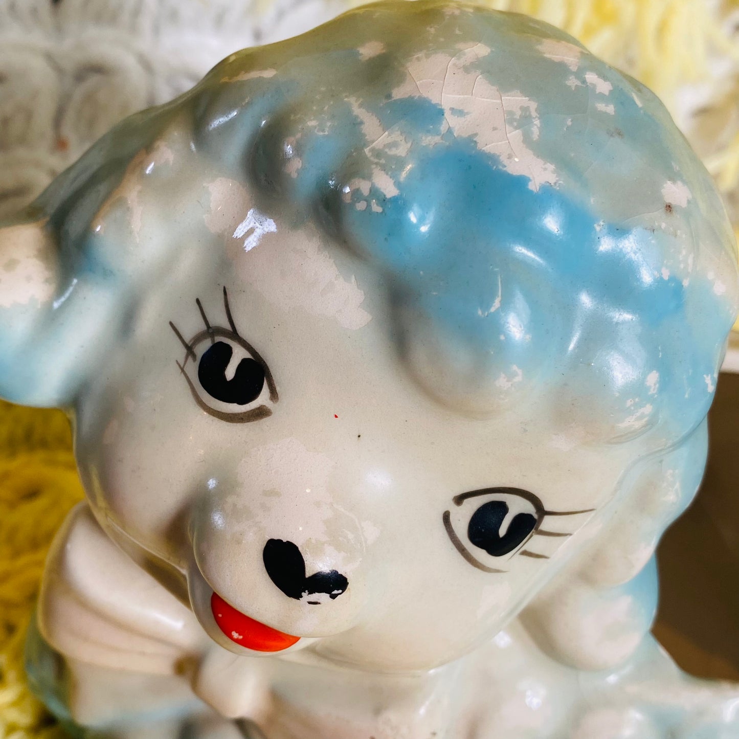【1960s vintage】プードル ベビープランター フラワーベース